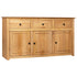 Rustika Rowe -  Sideboard 135x40x80 cm Solid Pinewood Panama Range